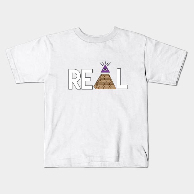 IT'S REAL T-Shirt Kids T-Shirt by realboy